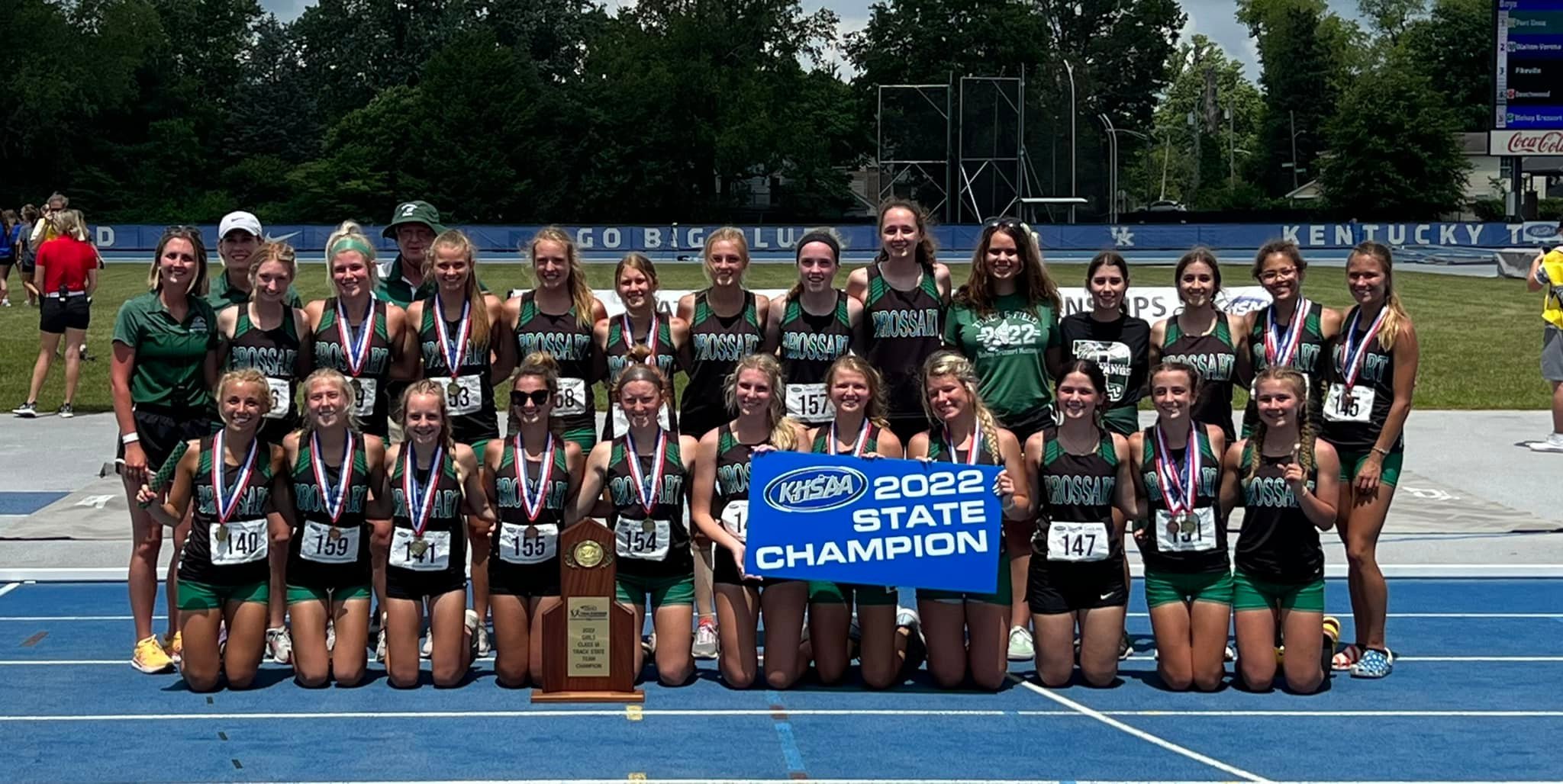 State Champs Girls Track